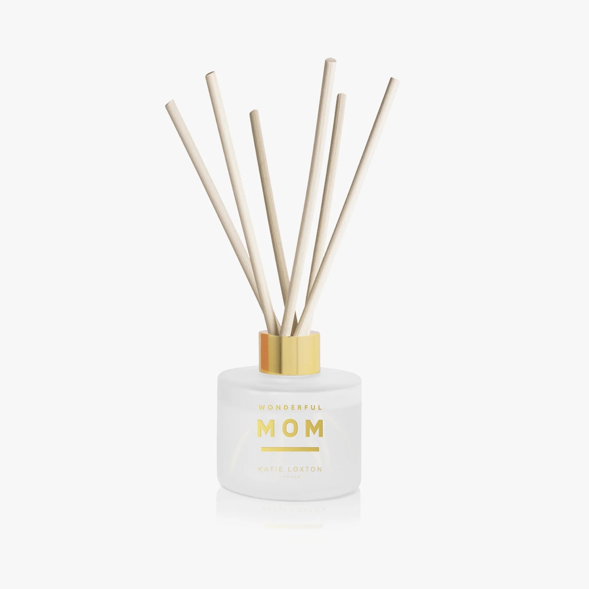 White Orchid And Soft Cotton 'Wonderful Mom' Sentiment Reed Diffuser, 3.4 fl. oz