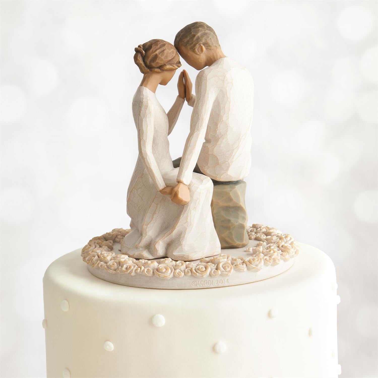 Willow Tree Around You Cake Topper