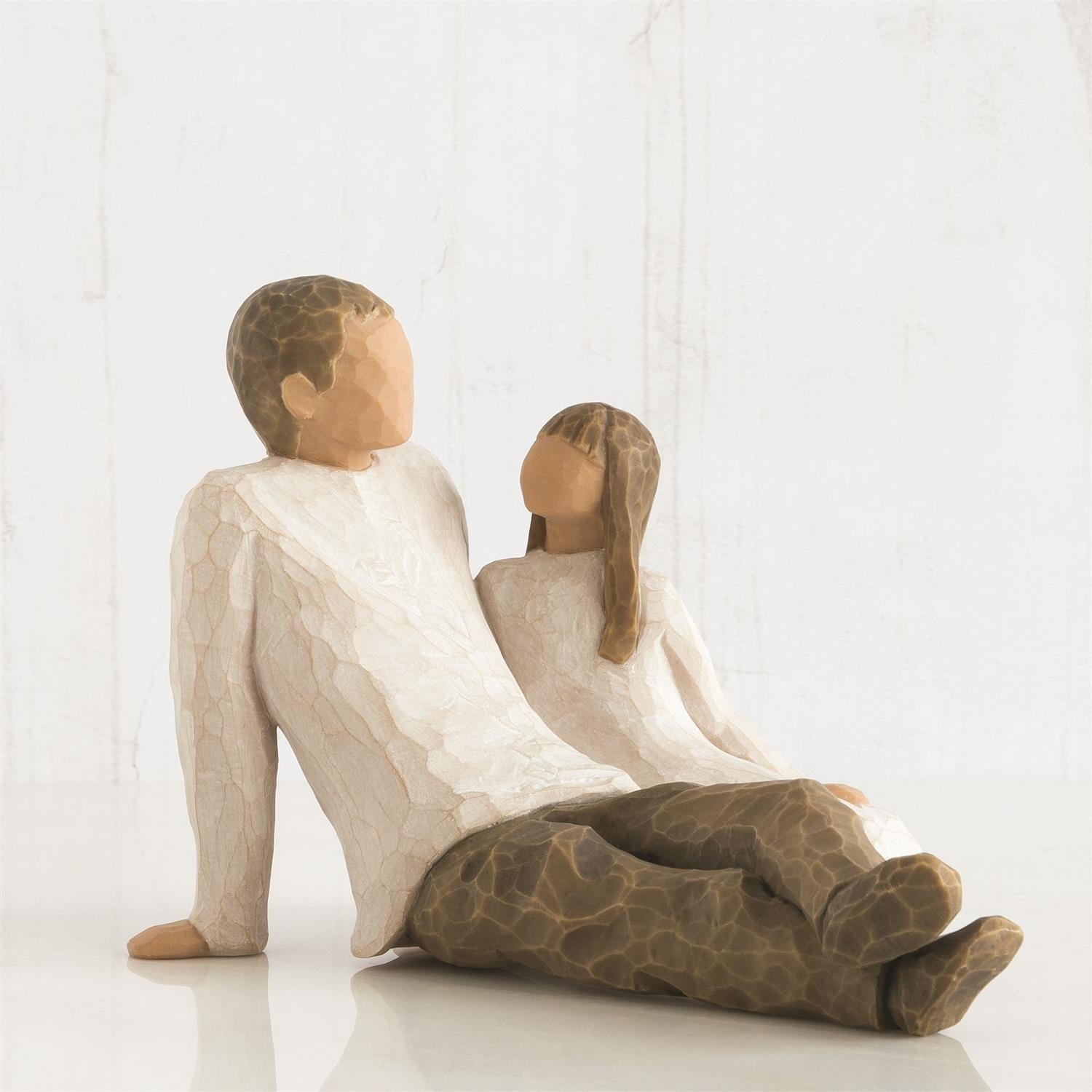 Willow Tree Father and Daughter Figurine