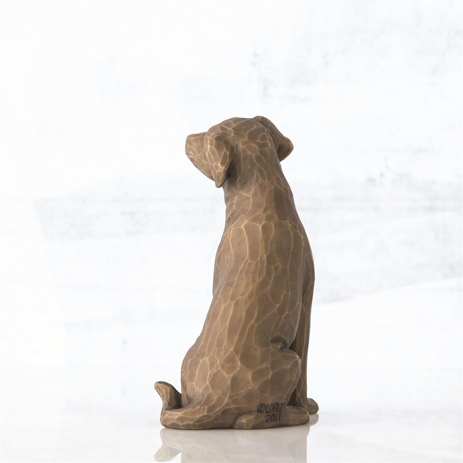 Willow Tree Love my Dog (dark) Figure