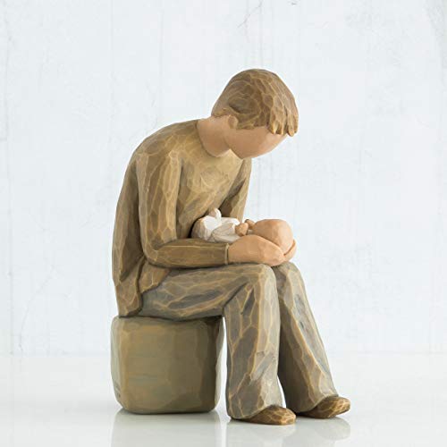 Willow Tree New Dad, Sculpted Hand-Painted Figure