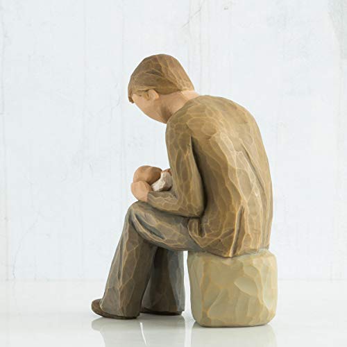 Willow Tree New Dad, Sculpted Hand-Painted Figure