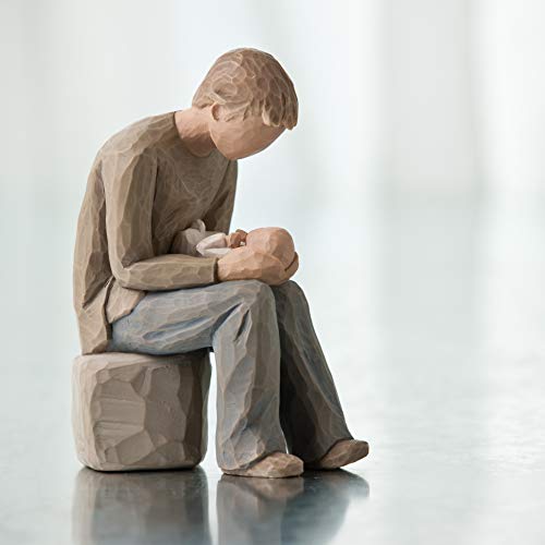 Willow Tree New Dad, Sculpted Hand-Painted Figure