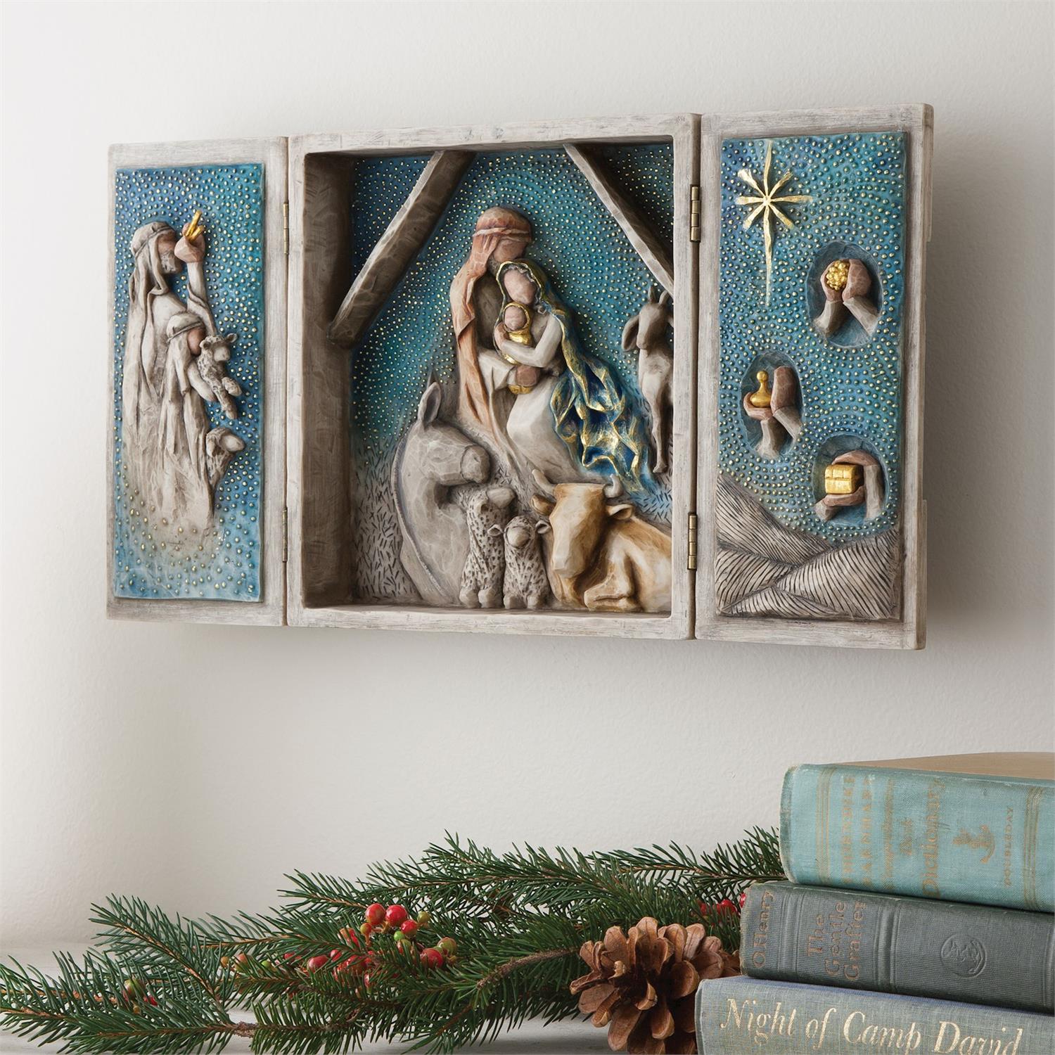 Willow Tree Starry Night Nativity