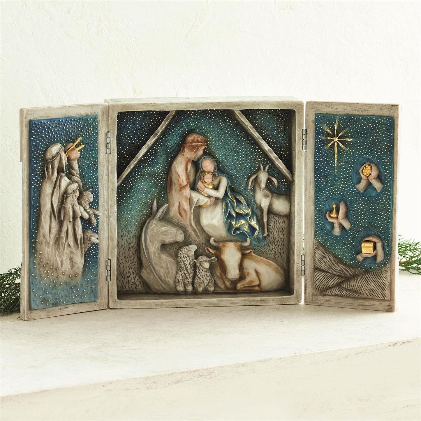 Willow Tree Starry Night Nativity