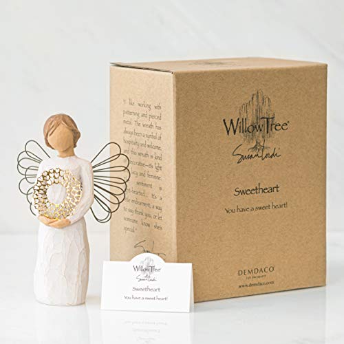Willow Tree Sweetheart Angel, Sculpted Hand-Painted Figure