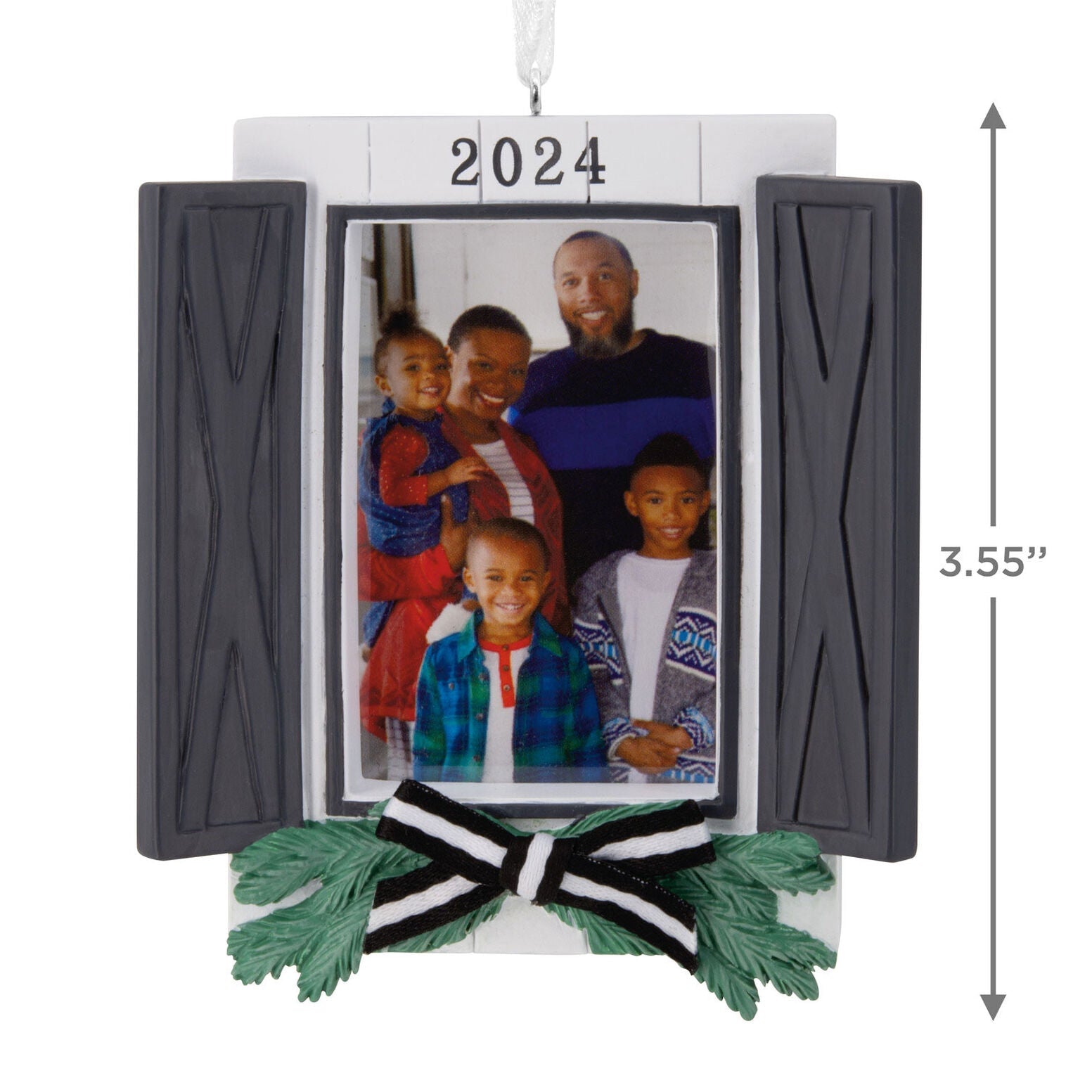 Window Display 2024 Photo Frame Hallmark Ornament