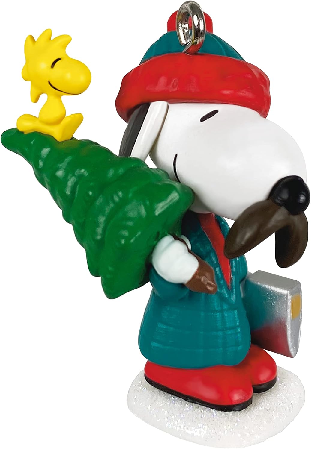 Winter Fun with Snoopy #24, Peanuts, 2021 Miniature Keepsake Ornament, 1.26"