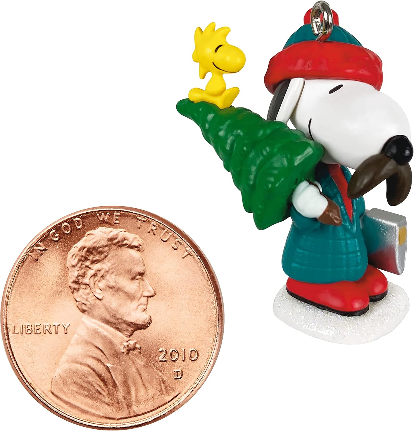 Winter Fun with Snoopy #24, Peanuts, 2021 Miniature Keepsake Ornament, 1.26"