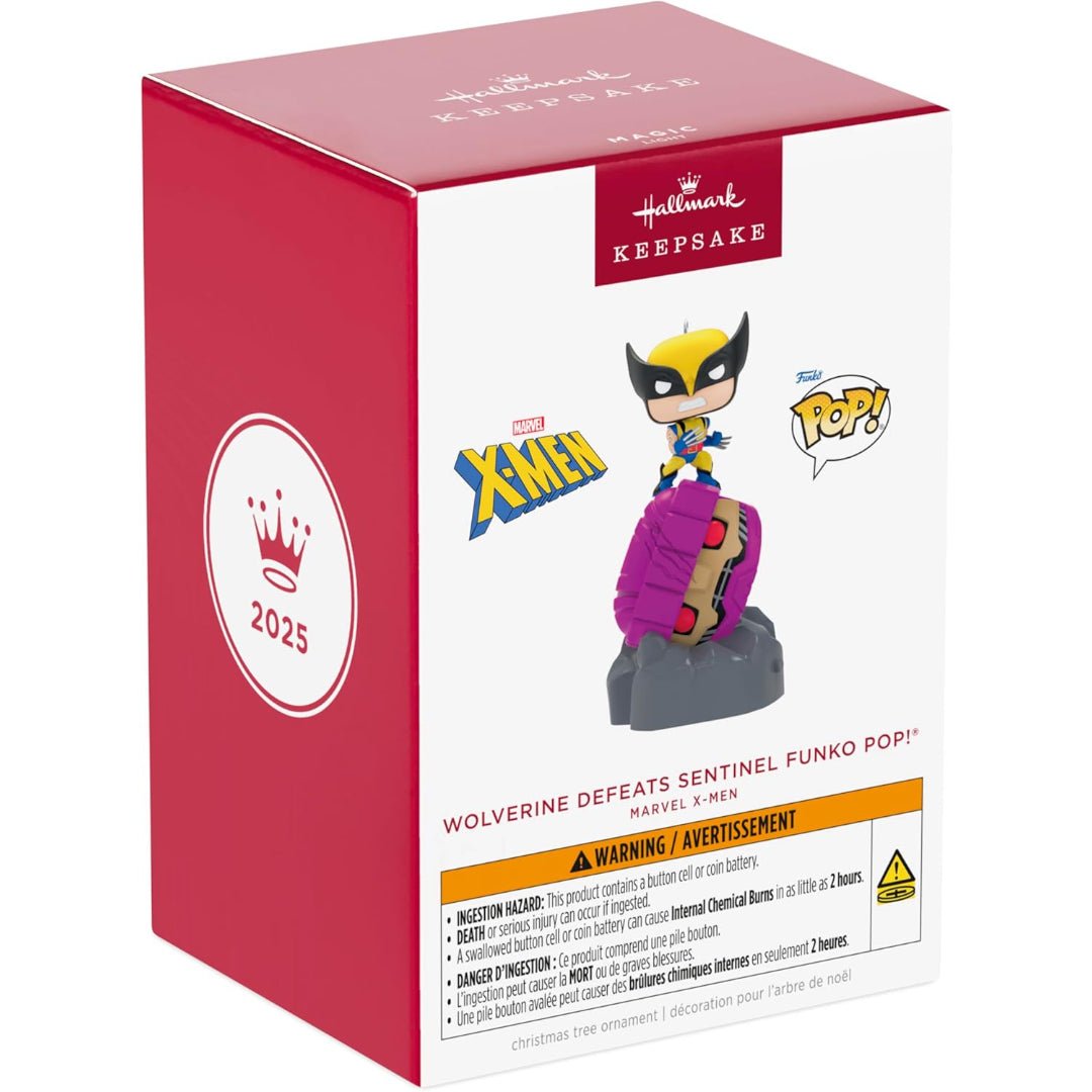 Wolverine Defeats Sentinel Funko Pop! Marvel X - Men 2025 Keepsake Ornament