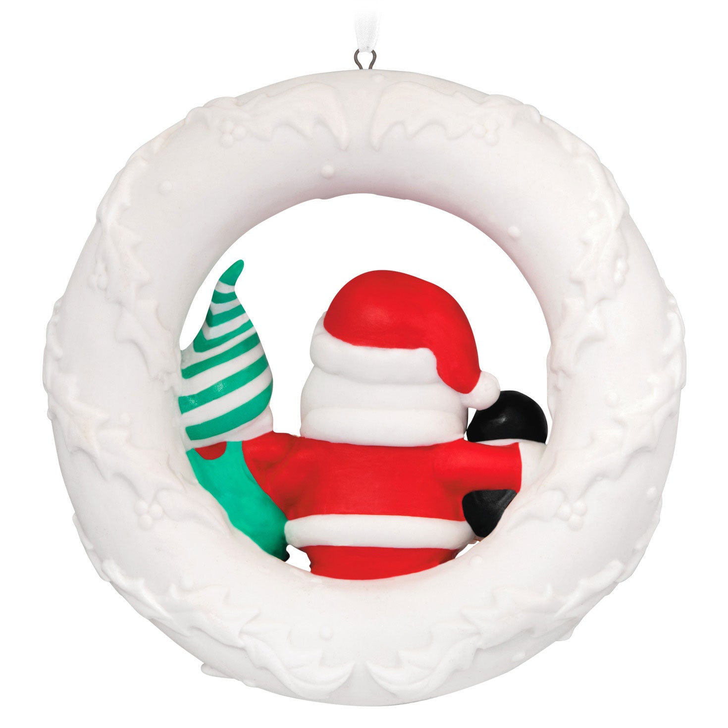 Wreath of Memories 2024 Porcelain Keepsake Ornament