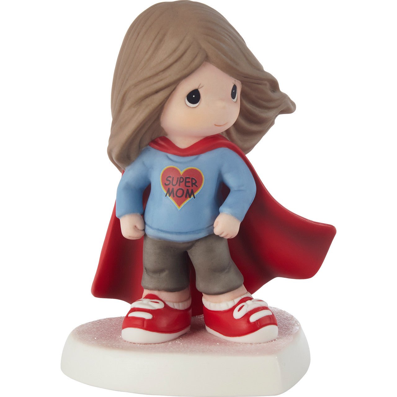 You’re My Super Mom Brunette Hair/Light Skin Figurine