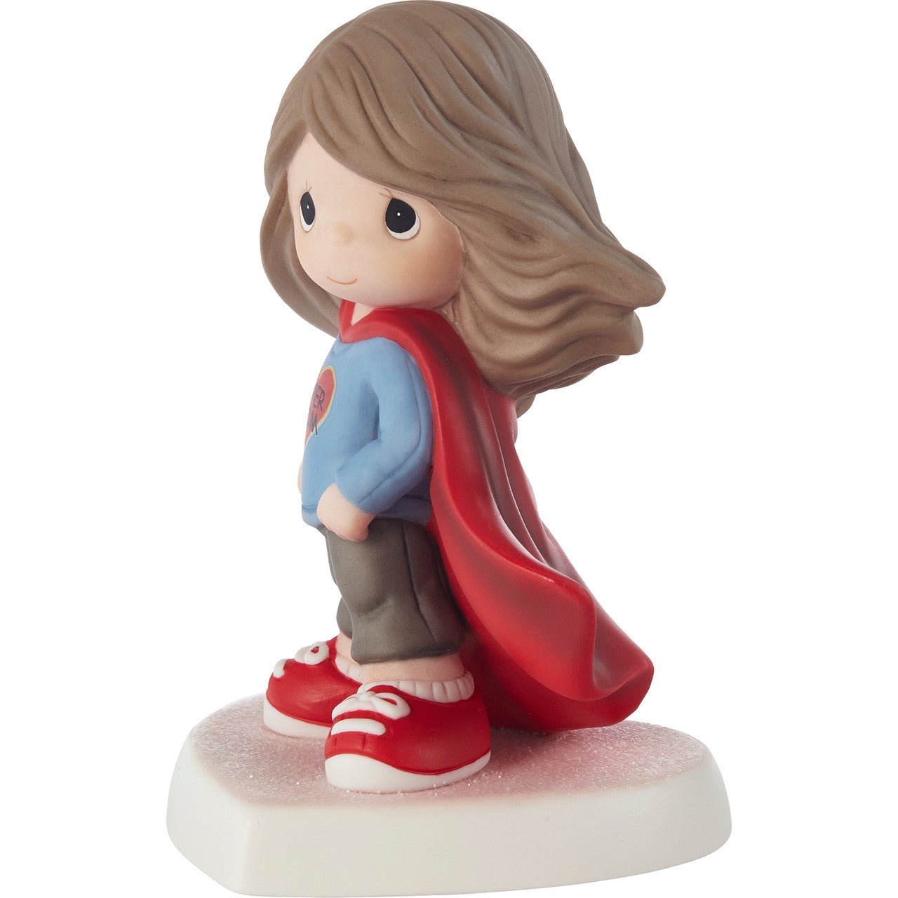 You’re My Super Mom Brunette Hair/Light Skin Figurine