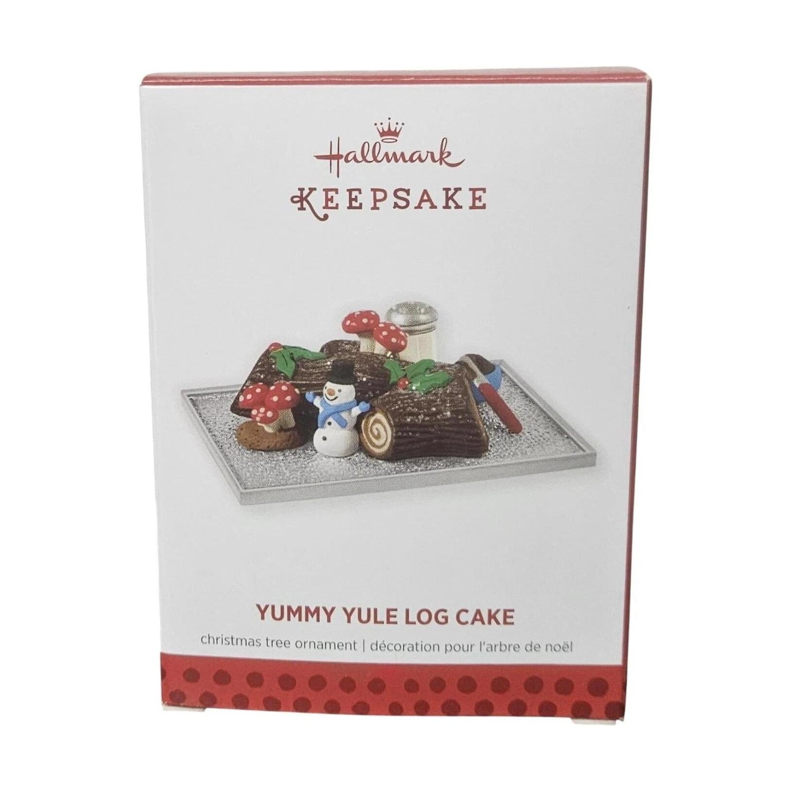 Yummy Yule Log Cake Season's Treatings 2013 Limited Hallmark Keepsake Ornament