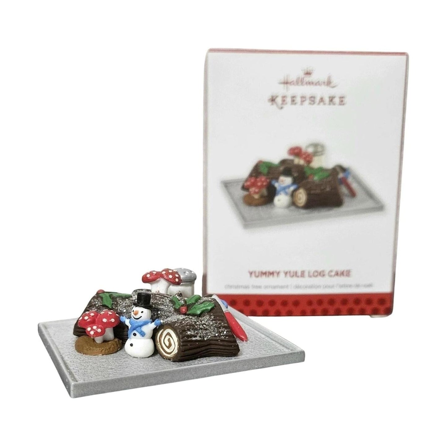 Yummy Yule Log Cake Season's Treatings 2013 Limited Hallmark Keepsake Ornament