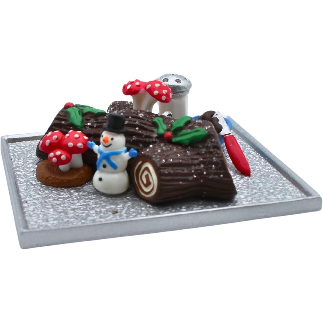 Yummy Yule Log Cake Season's Treatings 2013 Limited Hallmark Keepsake Ornament