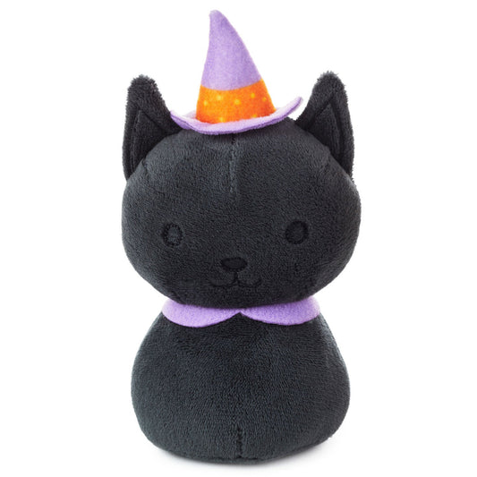 Zip - Along Black Cat Halloween Plush Toy