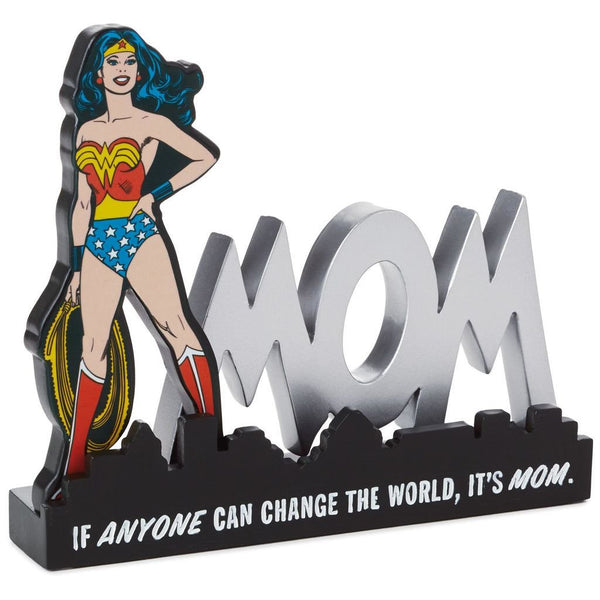 Wonder Woman Mom Quote Sign