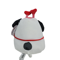 Squishmallows Peanuts Valentines Snoopy with Heart 8"