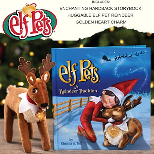 The Elf on the Shelf Pets: A Reindeer Tradition Plush with storybook