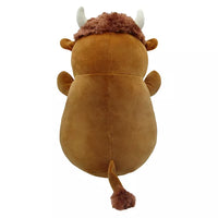 Squishmallows Hugmees Dunkie the Brown Bison 10"