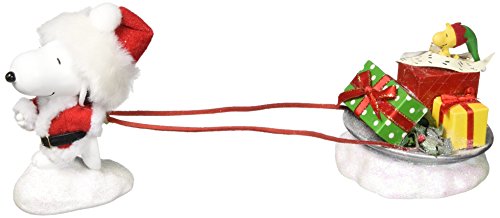 Department 56 Possible Dreams Peanuts Snoopy and Woodstock ?ǣOh What Fun?ǥ Clothtique Christmas Figuri
