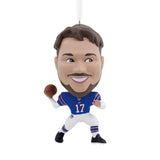 NFL Buffalo Bills Josh Allen Bouncing Buddy Hallmark Ornament