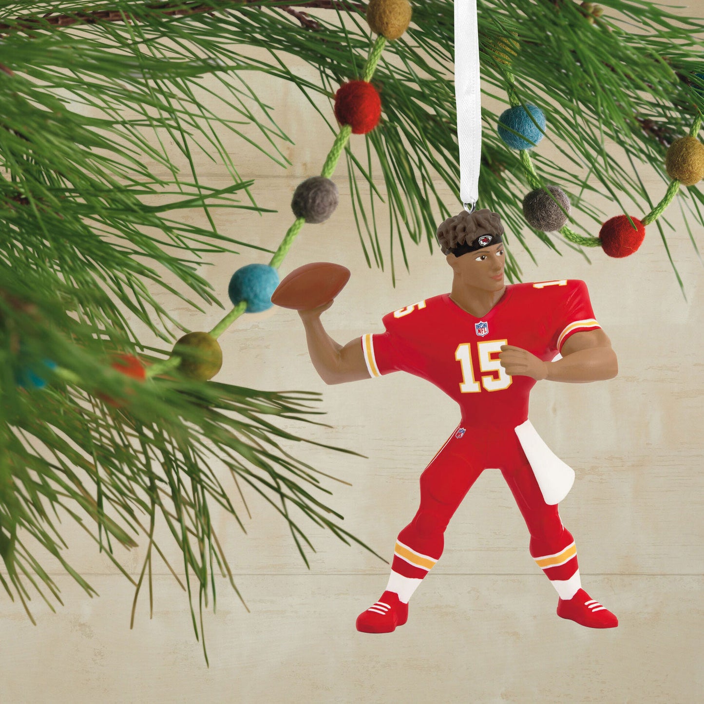 Hallmark NFL Kansas City Chiefs Patrick Mahomes II Ornament
