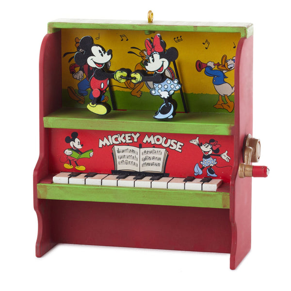 Disney Mickey and Minnie Lets Dance! Musical, 2023 Keepsake Ornament With Motion