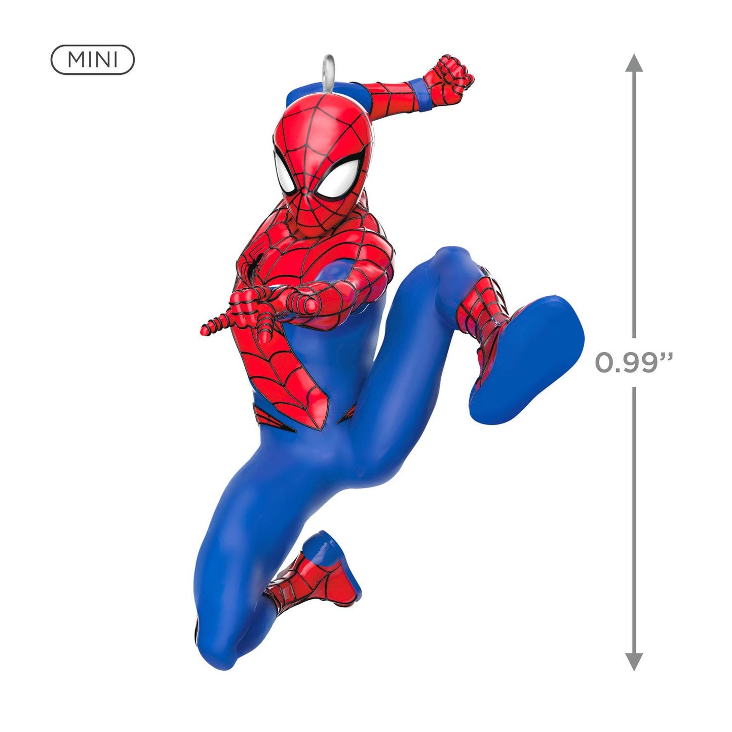 Mini Marvel Spider Man and Miles Morales, 2023 Keepsake Ornaments, Set of 2