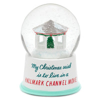 Hallmark Channel Christmas Wish Gazebo Snow Globe With Sound