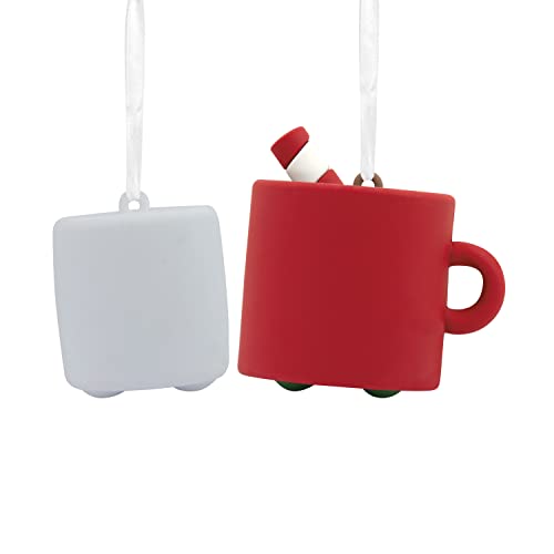 Better Together Hot Cocoa and Marshmallow Magnetic Ornaments, Set of 2