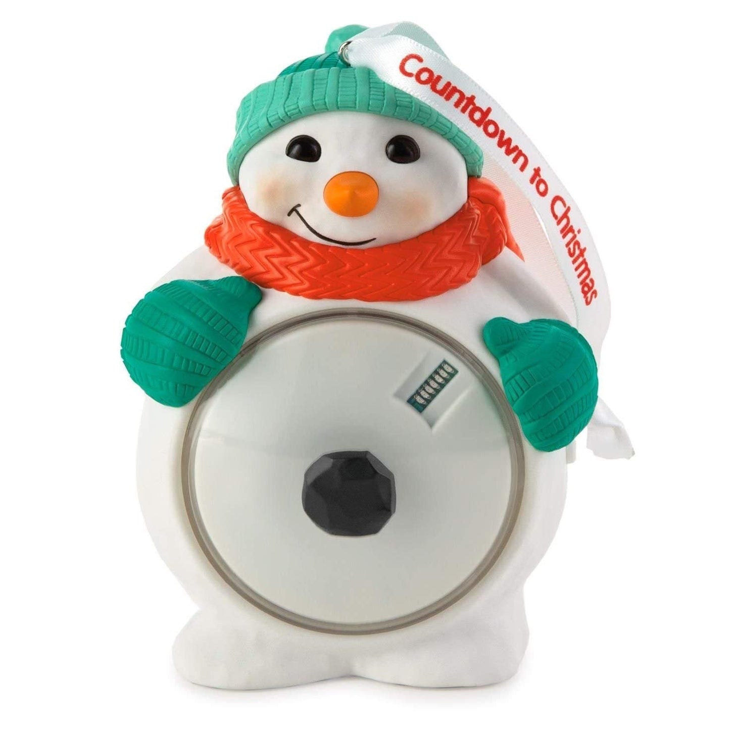 Countdown to Christmas Snowman Ornament 2015 Hallmark