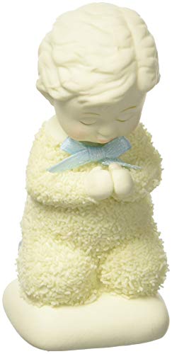 Department 56 Snowbabies Saying Prayers, Boy Figurine, 3.5"