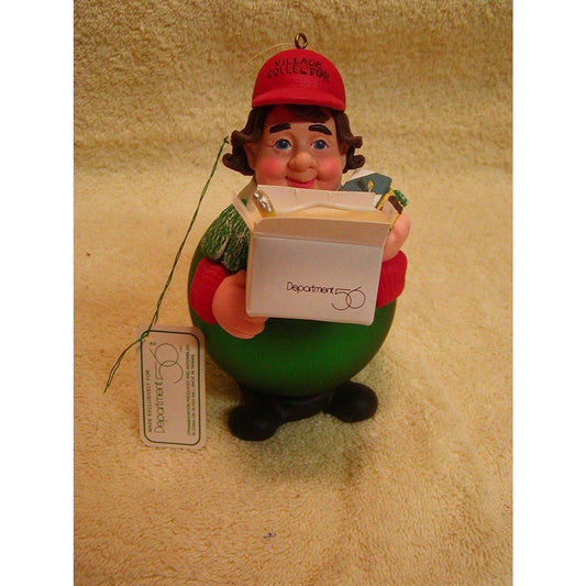 Dept 56 Village Collector Christmas Ornament 18590 Man With A Box