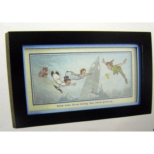 Disney Never Grow Up Peter Pan Framed Print
