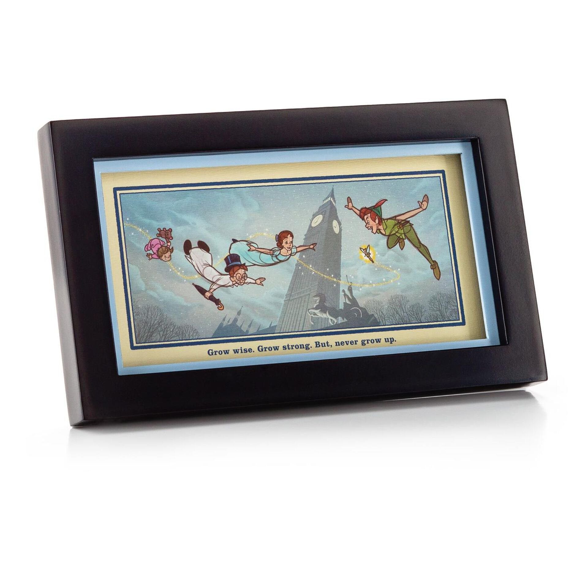 Disney Never Grow Up Peter Pan Framed Print