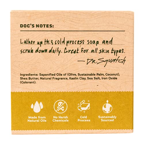 Dr. Squatch All Natural Bar Soap, Gold Moss