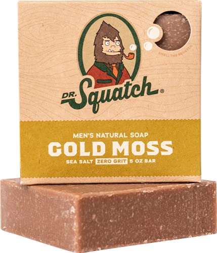 Dr. Squatch All Natural Bar Soap, Gold Moss