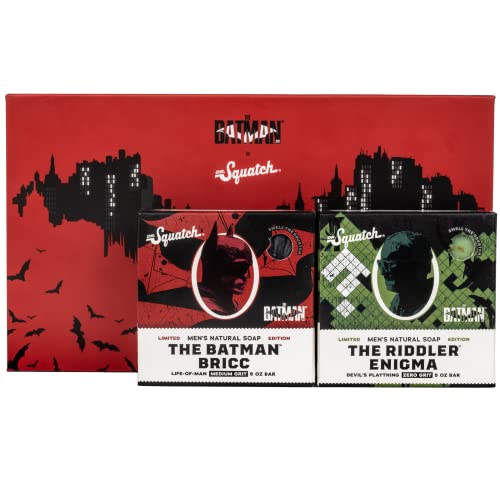 Dr. Squatch All Natural Bar Soap - The Batman Collection