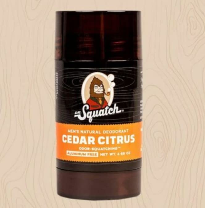 Dr. Squatch Natural Deodorant - Cedar Citrus