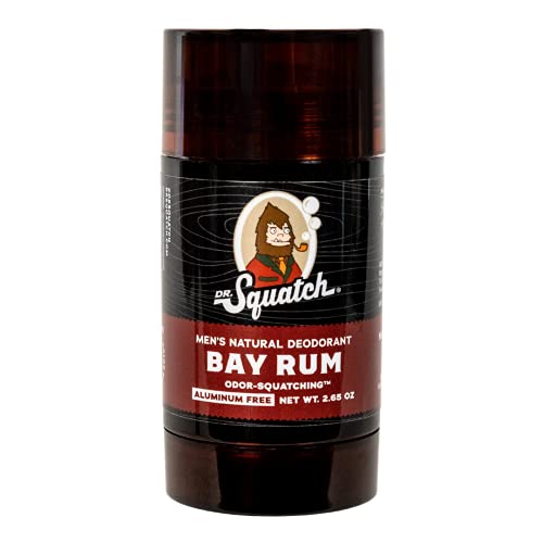 Dr. Squatch Natural Deodorant for Men - Bay Rum