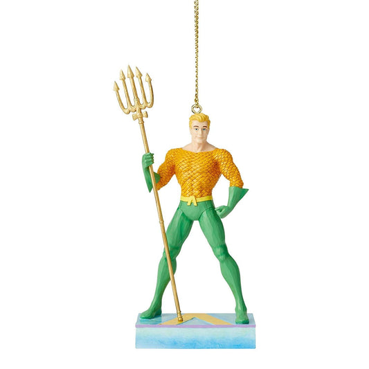 Enesco DC Comics by Jim Shore Aquaman Silver Age Ornament