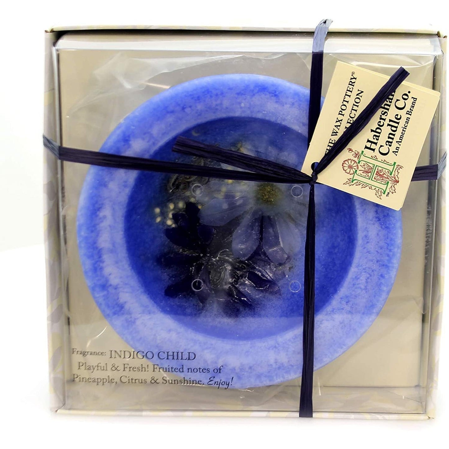 Habersham Indigo Child Personal Space Wax Pottery Vessel