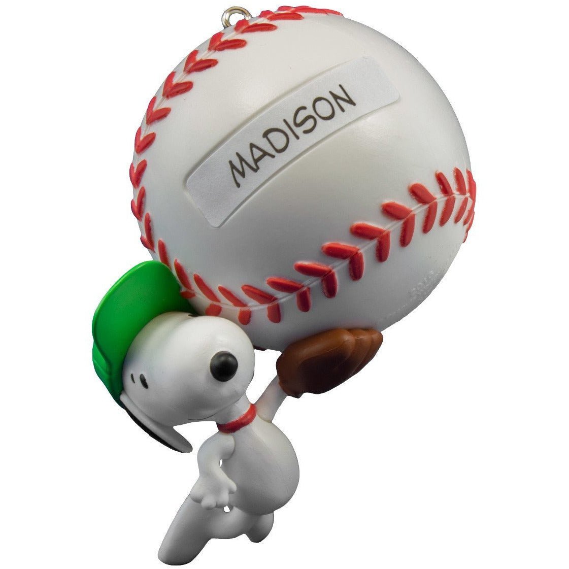 Hallmark 2016 Christmas Ornament Slugger Snoopy Baseball Ornament