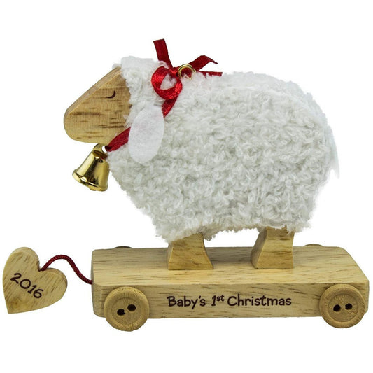Hallmark Baby's First Christmas Little Lamb Ornament