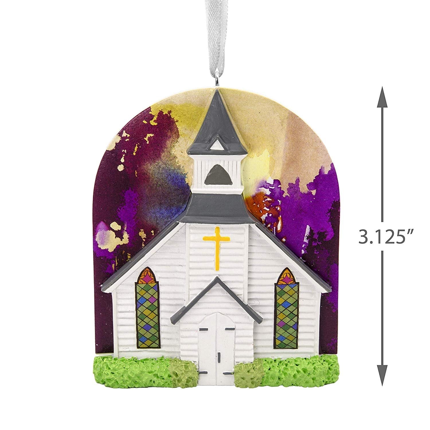 Hallmark Christmas Ornaments, Hallmark Mahogany Church Ornament
