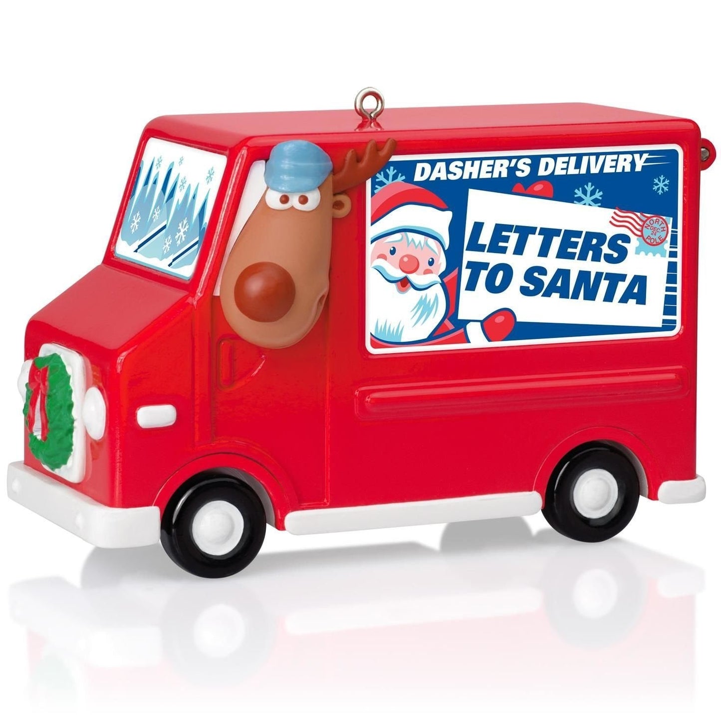 Hallmark Dasher's Delivery Mail Truck Ornament 2015