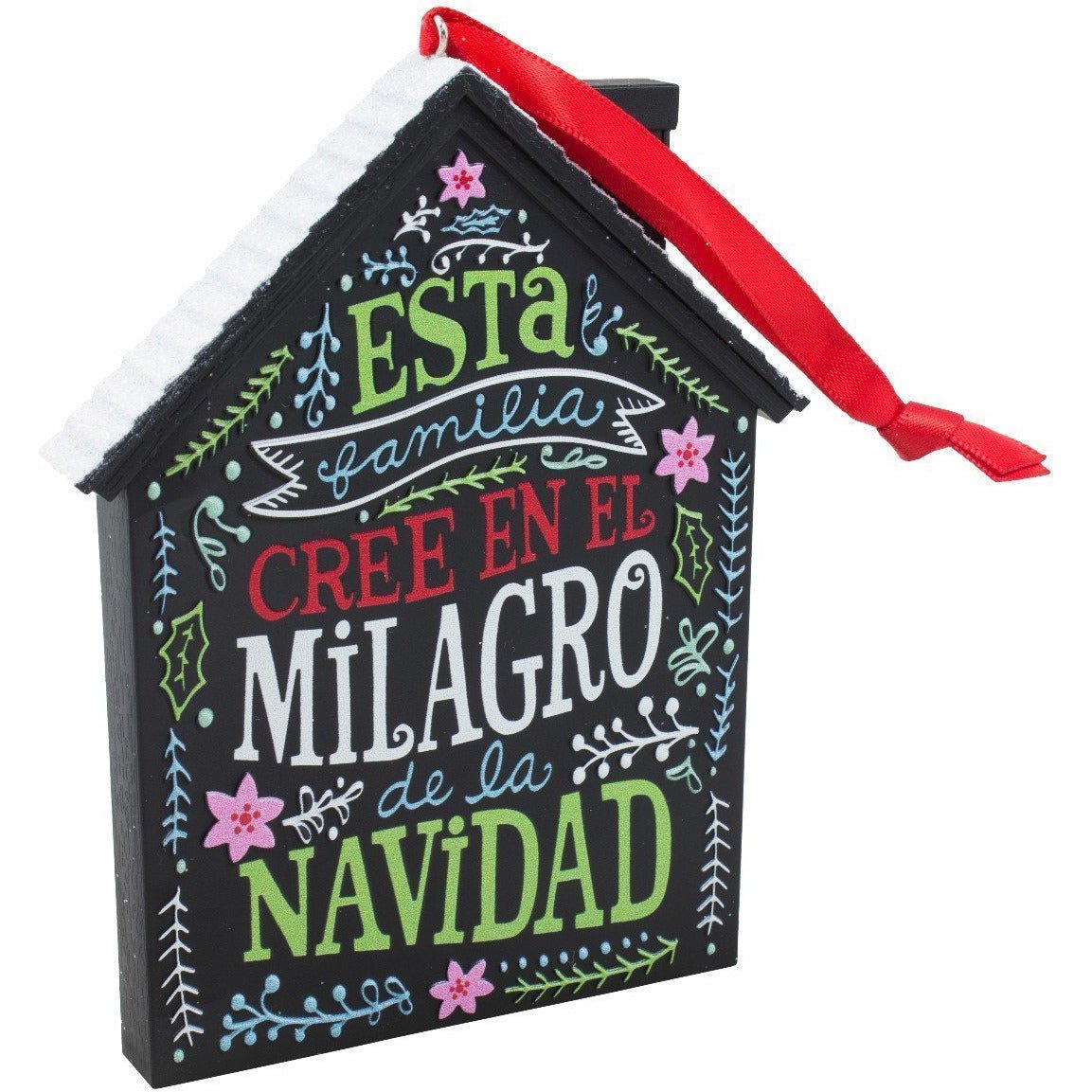 Hallmark El Milagro de la Navidad Multicultural Holiday House Ornament