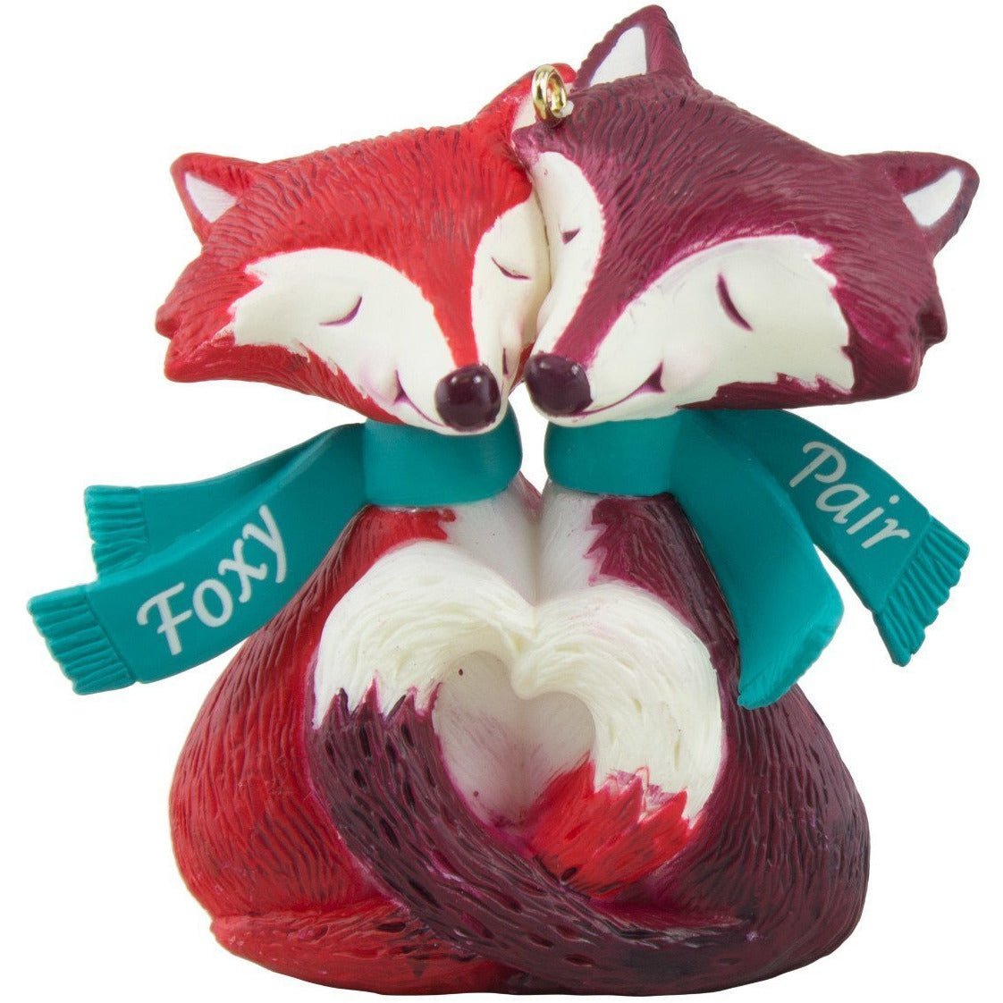 Hallmark Foxy Pair Cute Couple Ornament